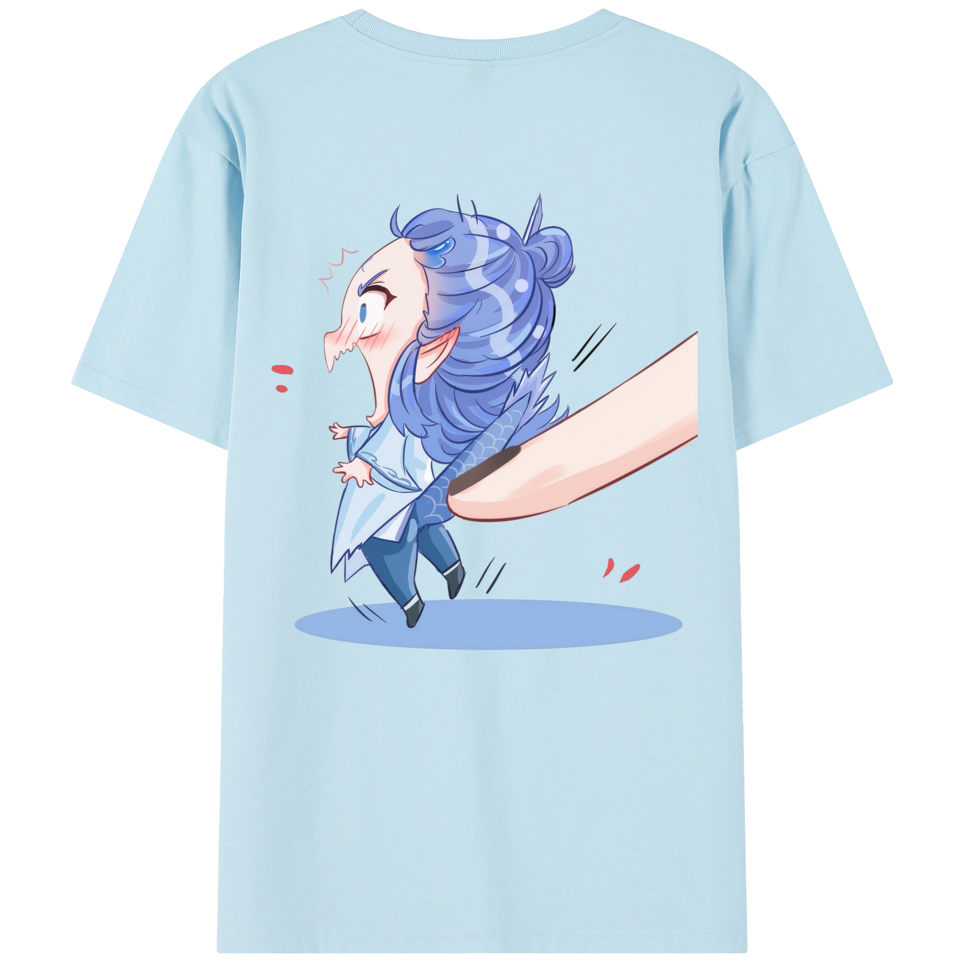 Ne Zha 2 ナタ 魔童の大暴れ 綿100％半袖Tシャツ（背面プリント）